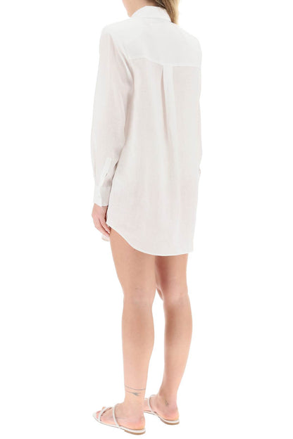 Zuma Linen Shirt Dress