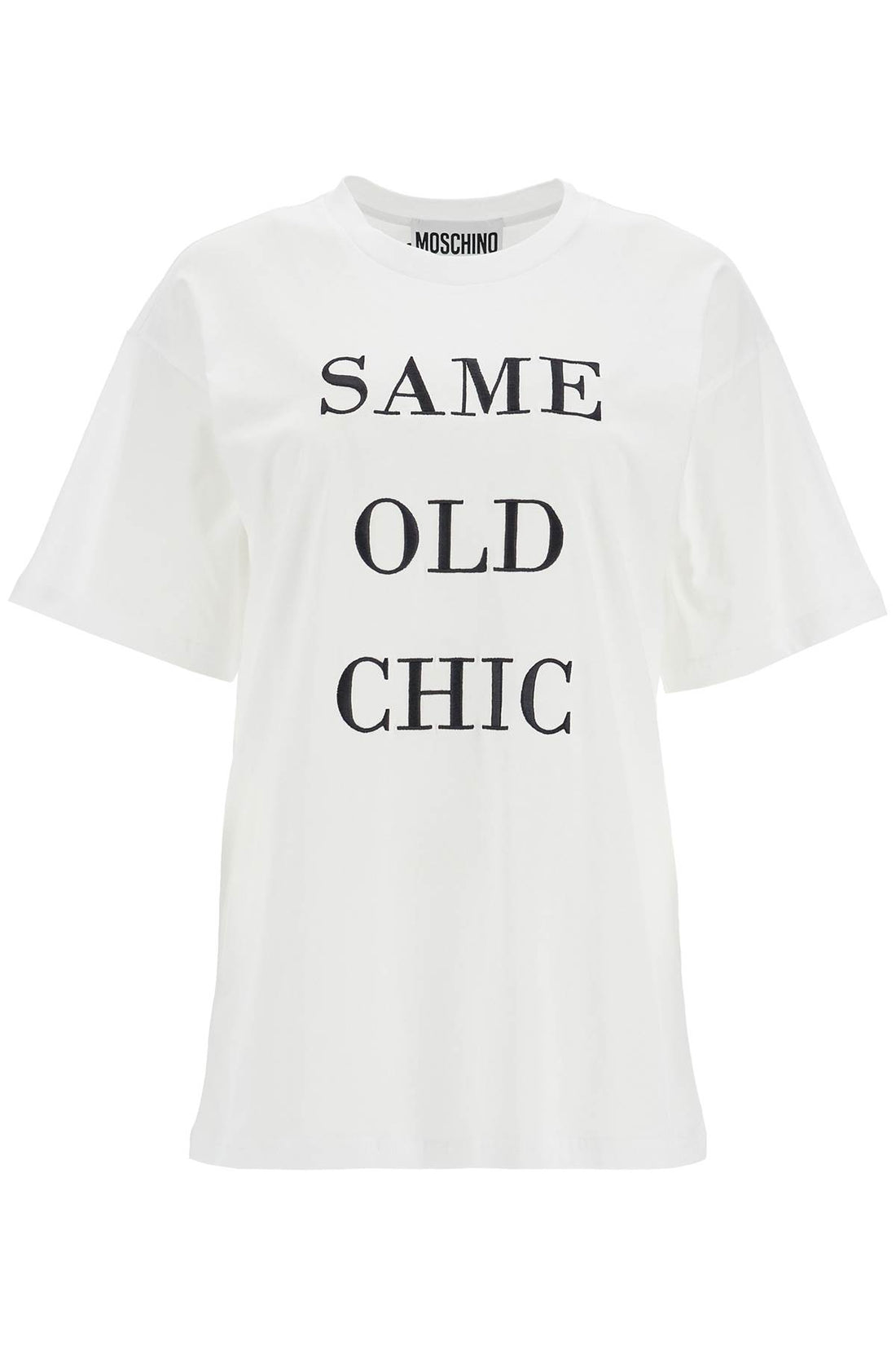 Moschino oversized same old chic t-shirt