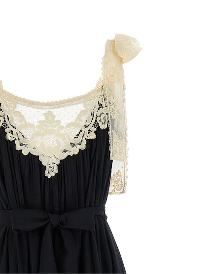 Zimmermann Roselight Dress White/black