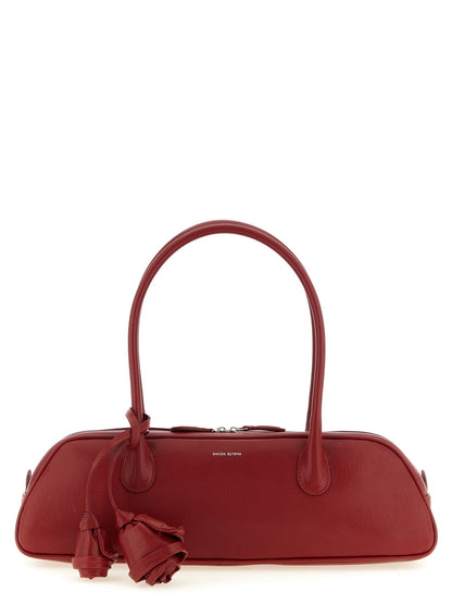 Magda Butrym Brigitte Trapeze Handbag Red