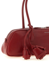 Magda Butrym Brigitte Trapeze Handbag Red
