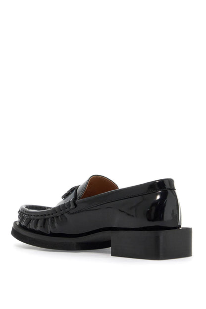 Butterfly logo loafers