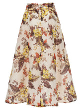 Zimmermann Matchmaker Floral Flare Skirt Multicolor