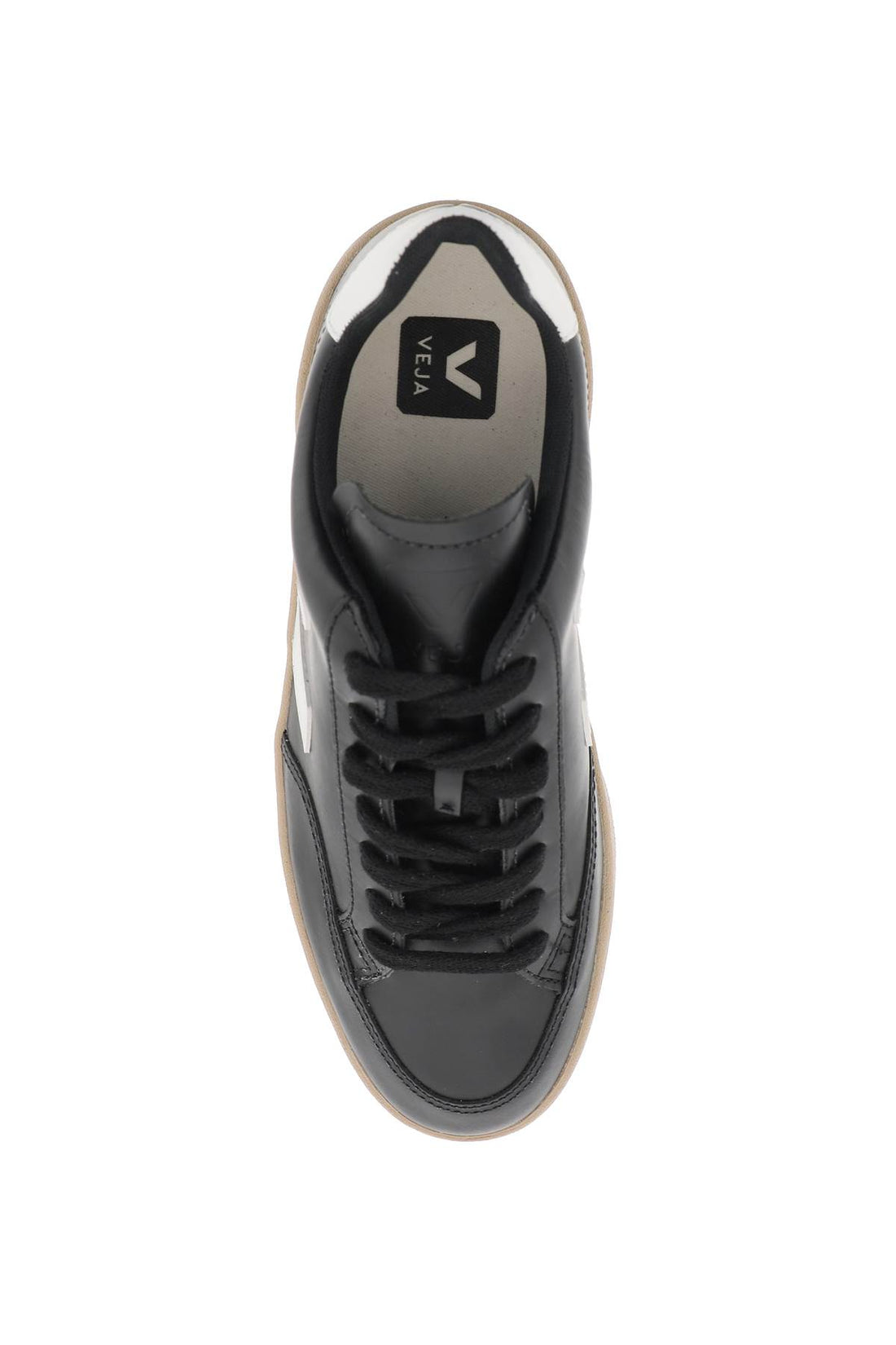 Veja leather v-12 Sneakers Black