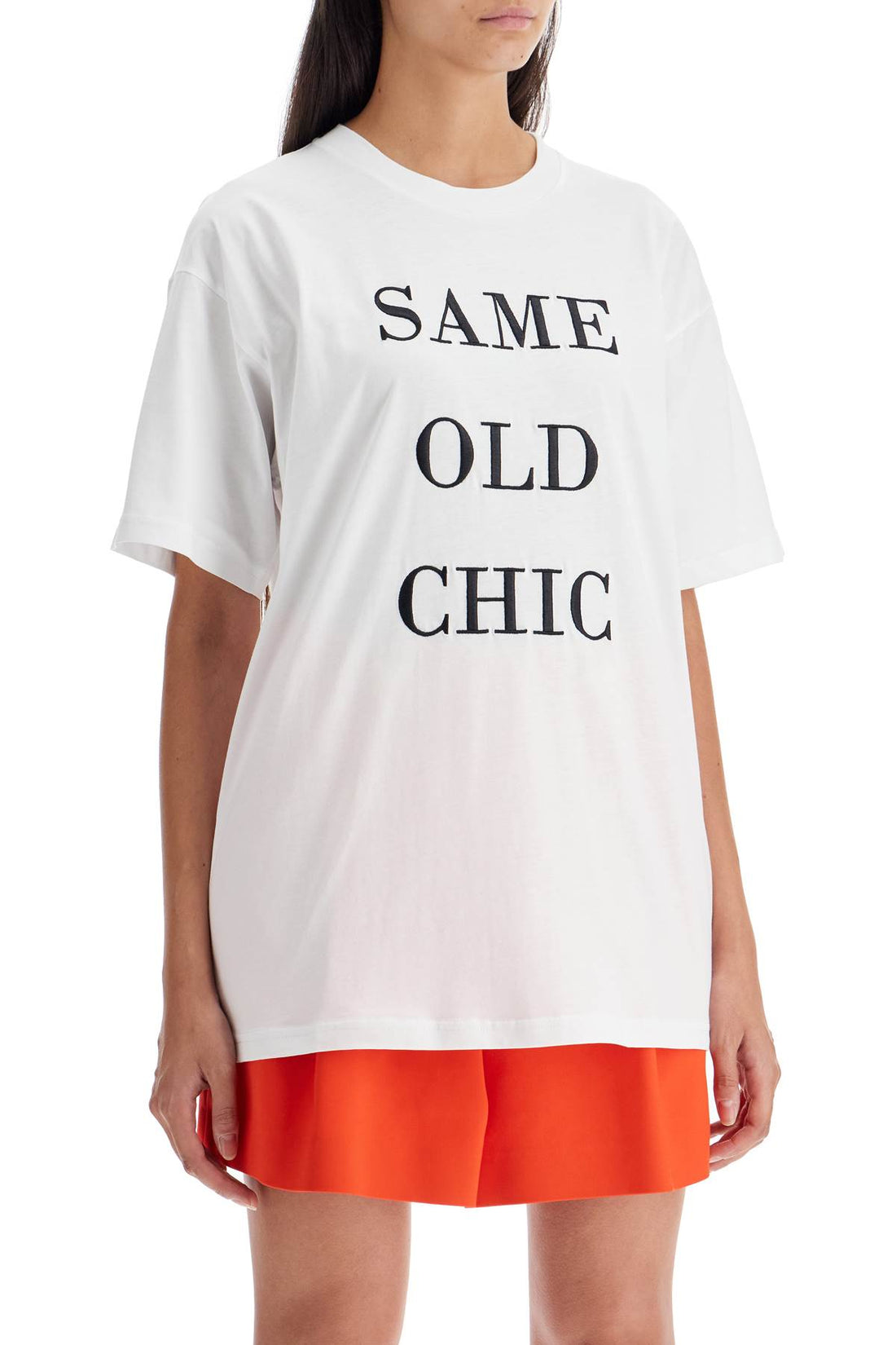 Moschino oversized same old chic t-shirt