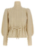 Zimmermann Vailant Wool Bauble Sweater White