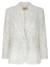 Zimmermann Natura Lace Blazer White