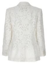 Zimmermann Natura Lace Blazer White