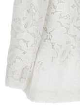 Zimmermann Natura Lace Blazer White