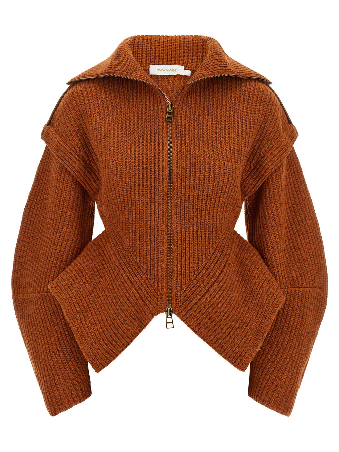 Zimmermann Valiant Cardigan Orange