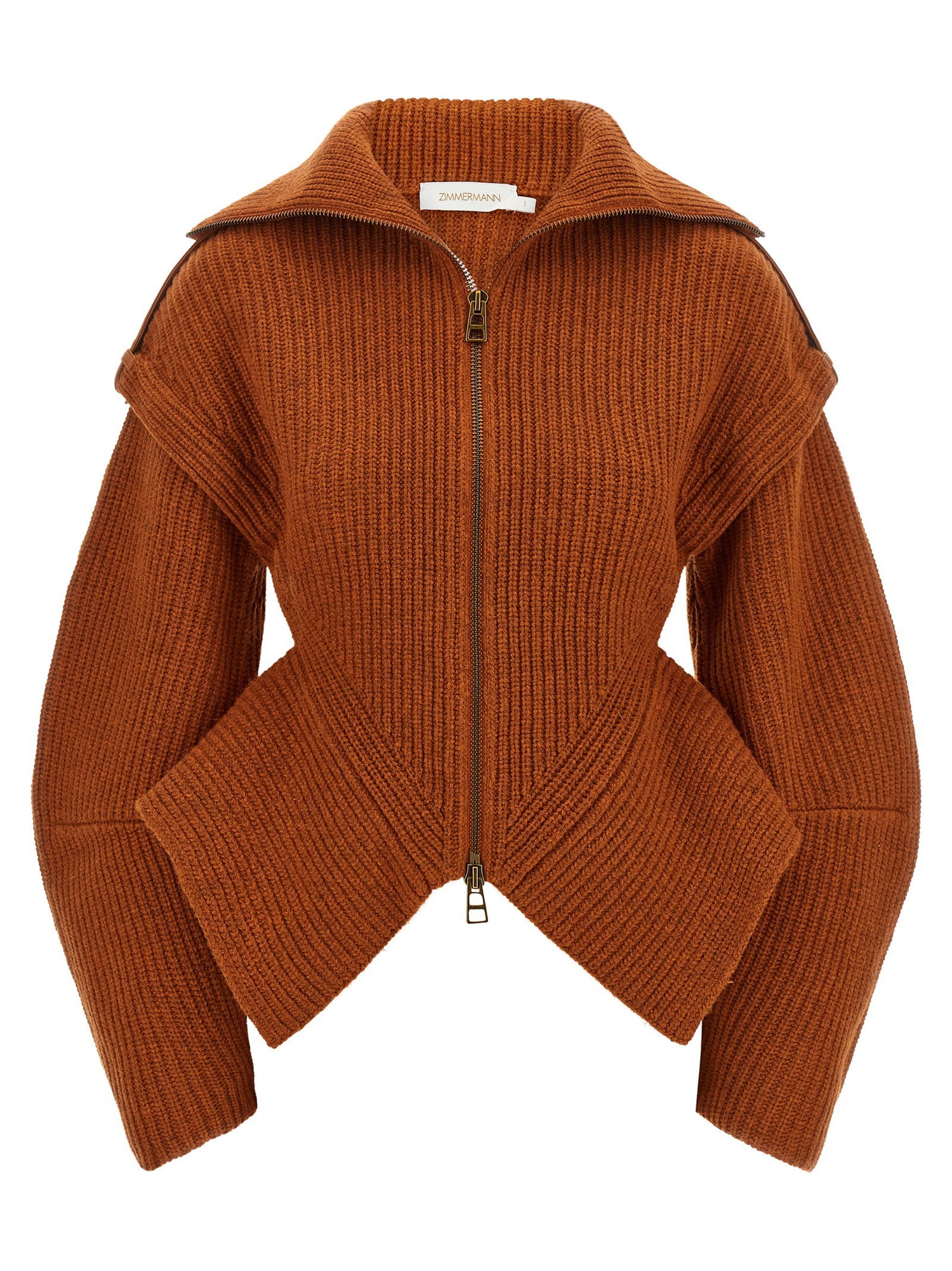 Zimmermann Valiant Cardigan Orange