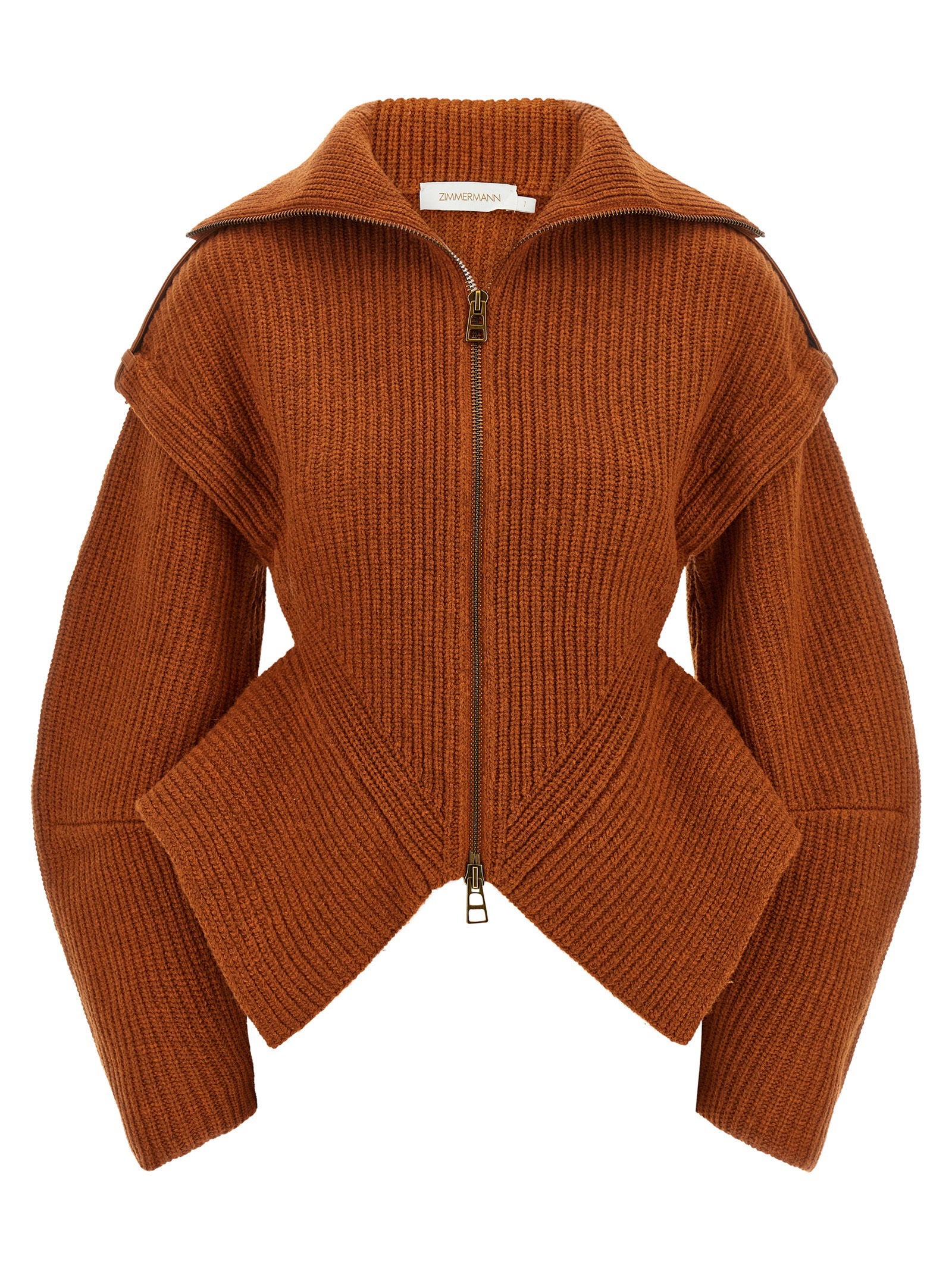 Zimmermann Valiant Cardigan Orange
