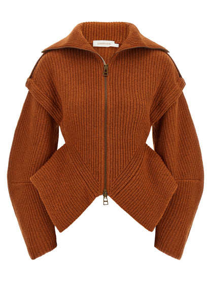 Zimmermann Valiant Cardigan Orange