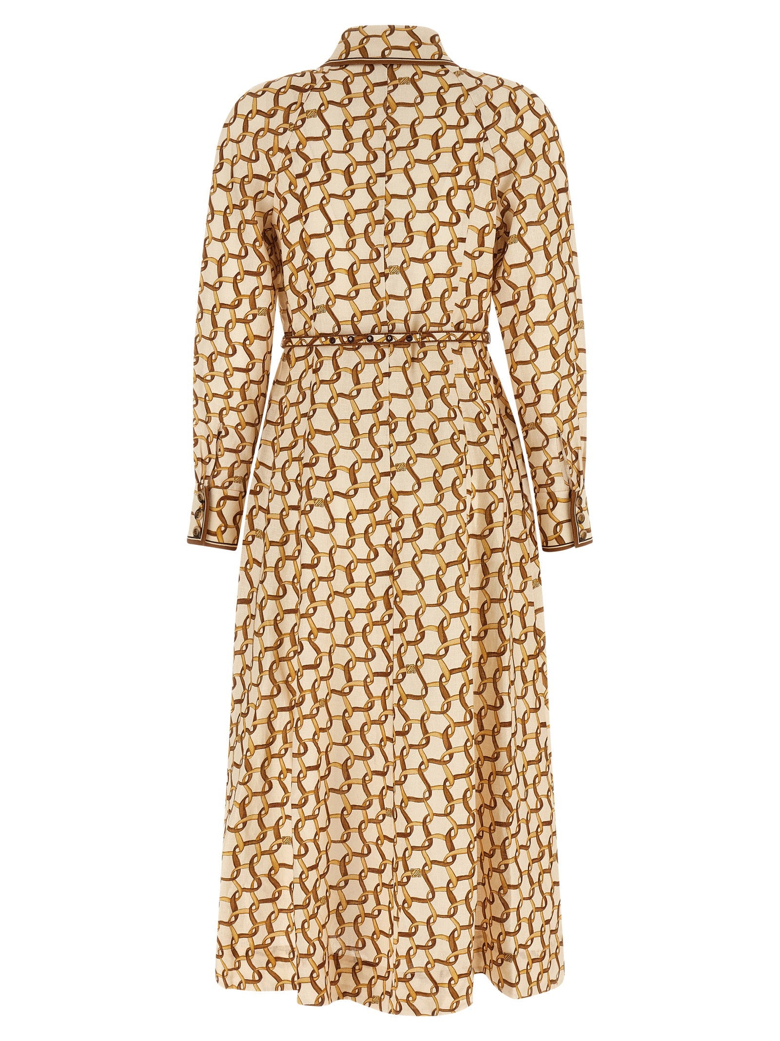 Zimmermann Chemisier Dress Beige