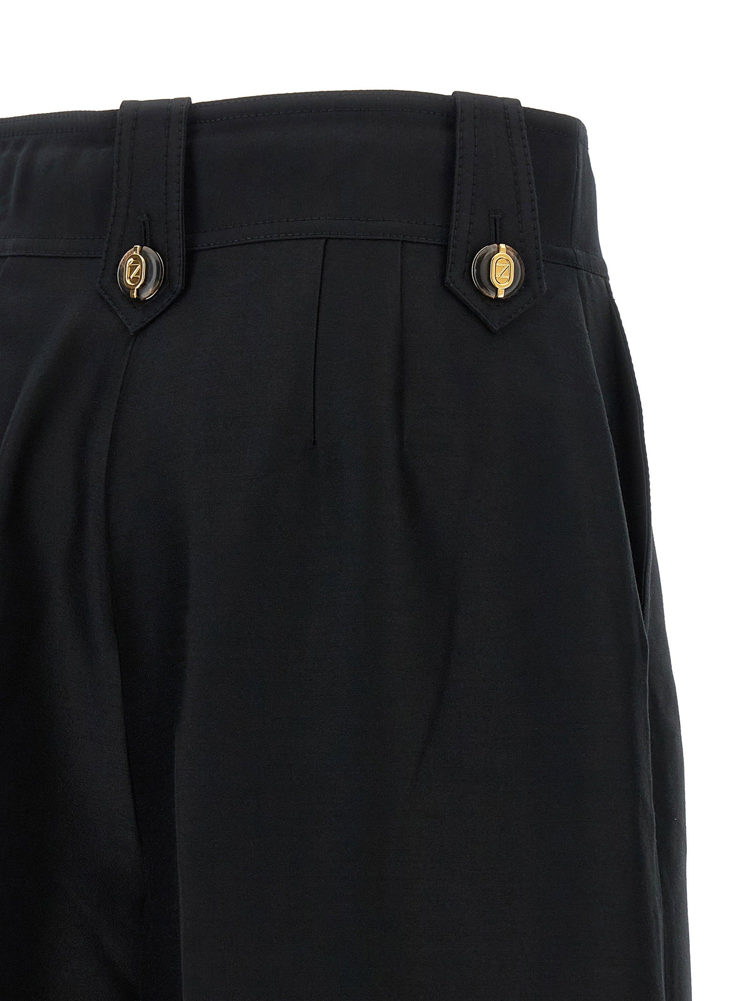Zimmermann Valiant Culotte Pants Black