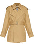 Burberry Trench Coat with Belt in Beige