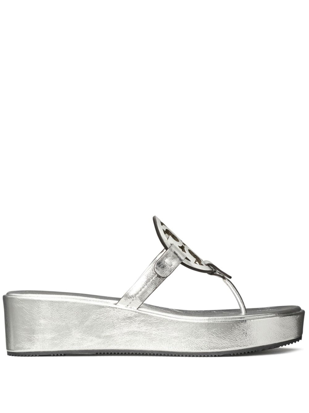 Tory Burch Slip-on Sandals Silver