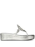 Tory Burch Slip-on Sandals Silver