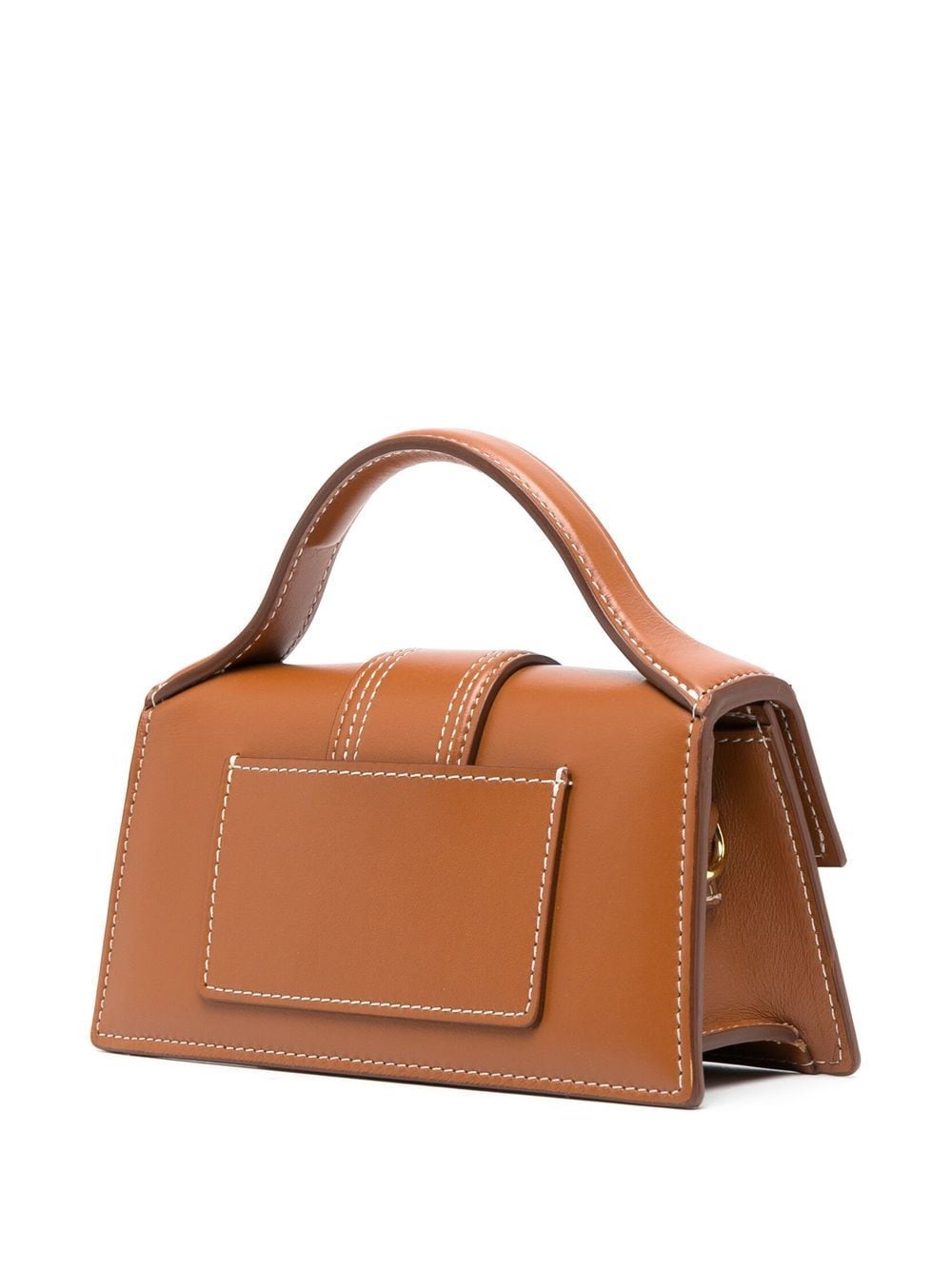 Le Bambino Leather Top Handle Bag