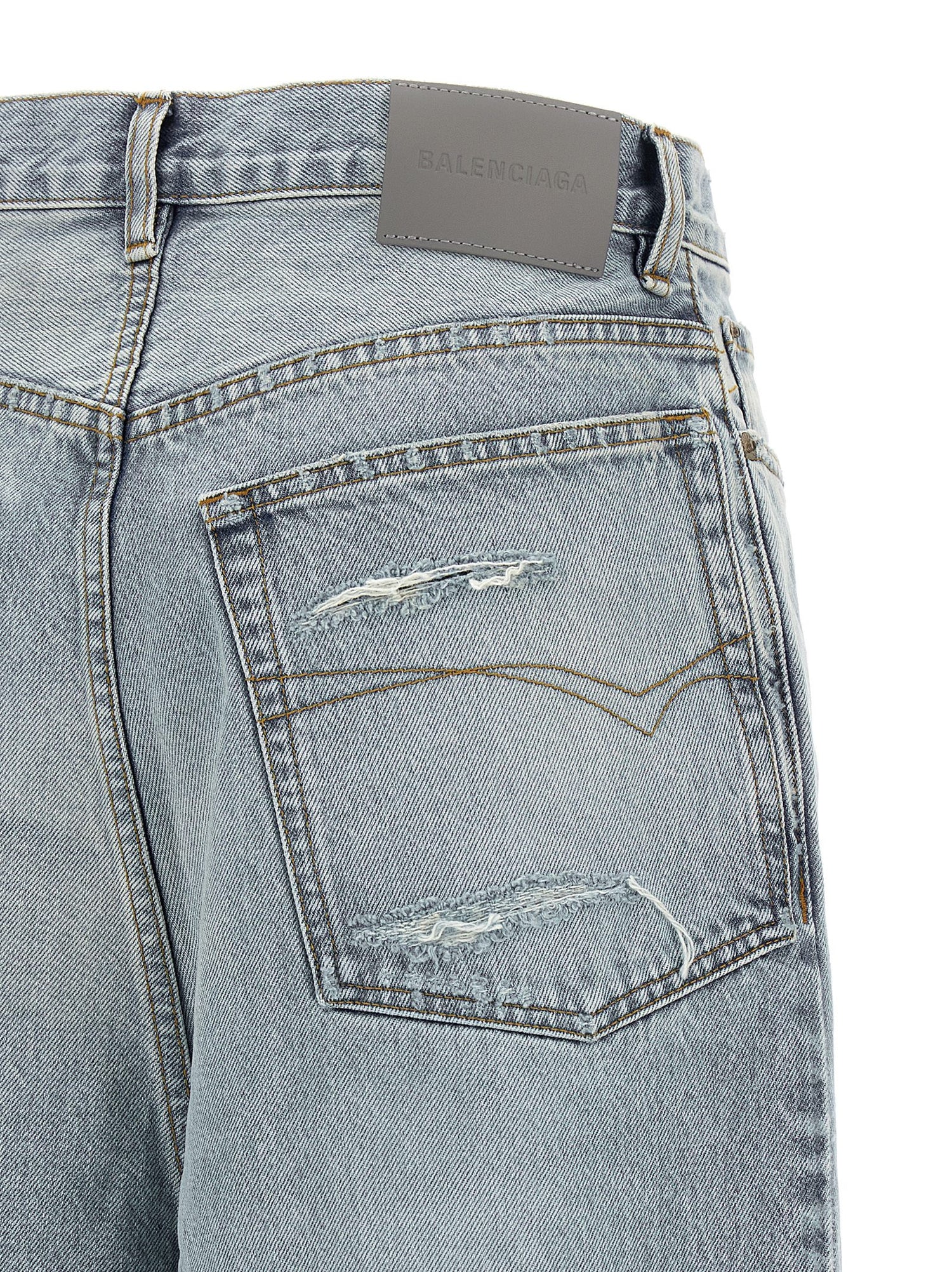 Balenciaga Baggy Jeans Light Blue