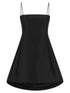 Balenciaga Babydoll Dress Black
