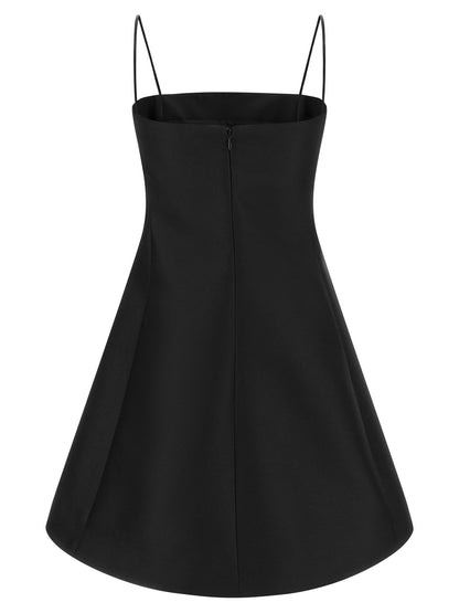 Balenciaga Babydoll Dress Black