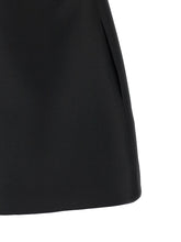 Balenciaga Chemisier Ibrido Dress White/Black