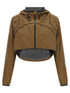 Balenciaga Techwear Hoodie Brown