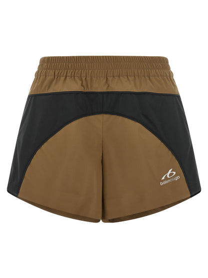 Balenciaga Techwear Shorts Brown