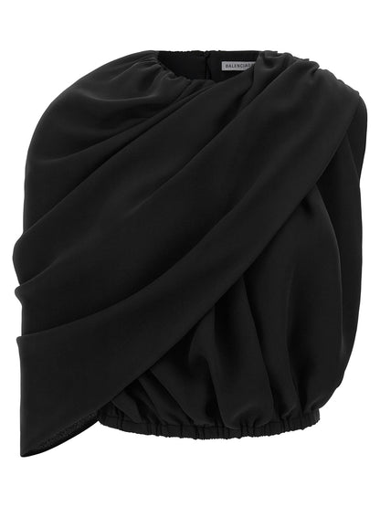 Balenciaga Mantella Top Black  