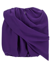 Balenciaga Cape Top Purple