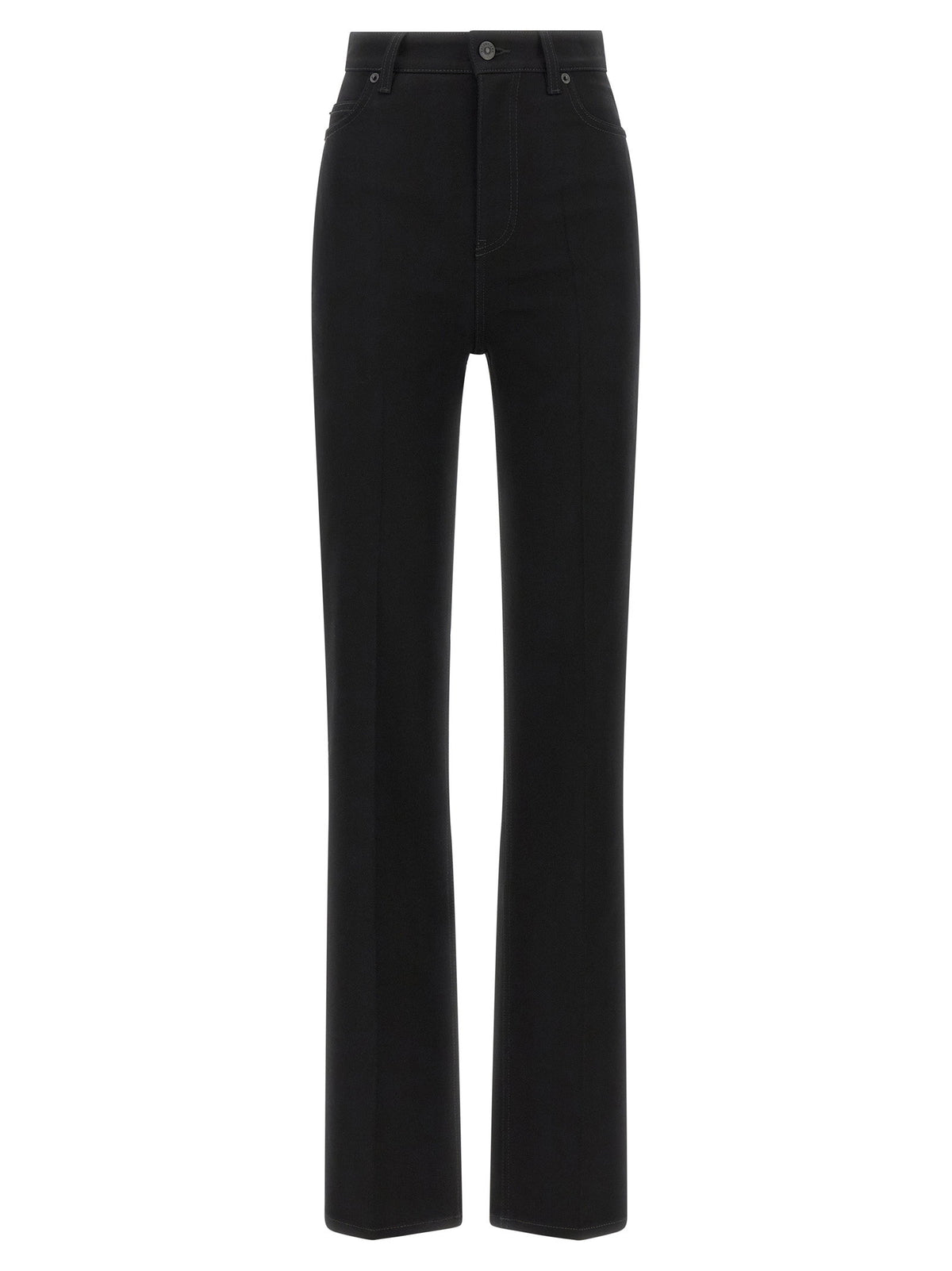Balenciaga High Waist Jeans Black  
