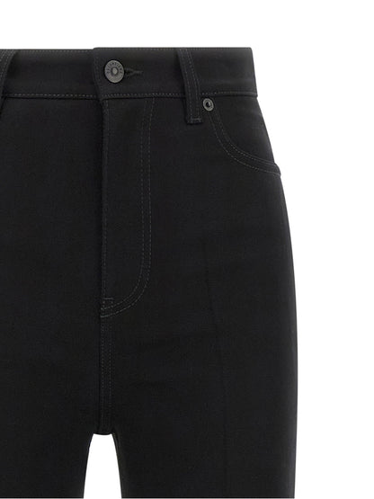 Balenciaga High Waist Jeans Black  