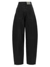 Balenciaga Barrel Leg Jeans Black  