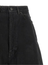 Balenciaga Barrel Leg Jeans Black  