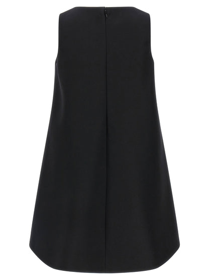 Balenciaga A-line Dress Black