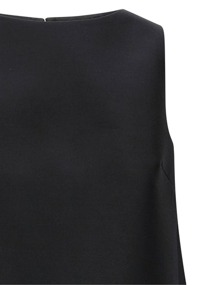 Balenciaga A-line Dress Black