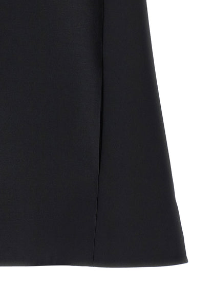 Balenciaga A-line Dress Black
