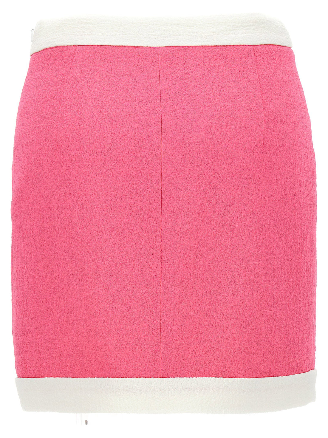 Moschino Heart Buttons Skirt Pink