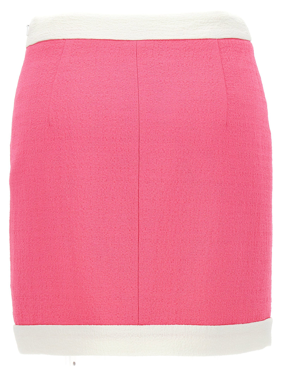 Moschino Heart Buttons Skirt Pink