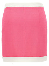 Moschino Heart Buttons Skirt Pink