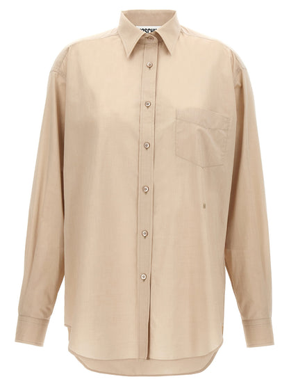 Moschino Cotton Shirt Beige