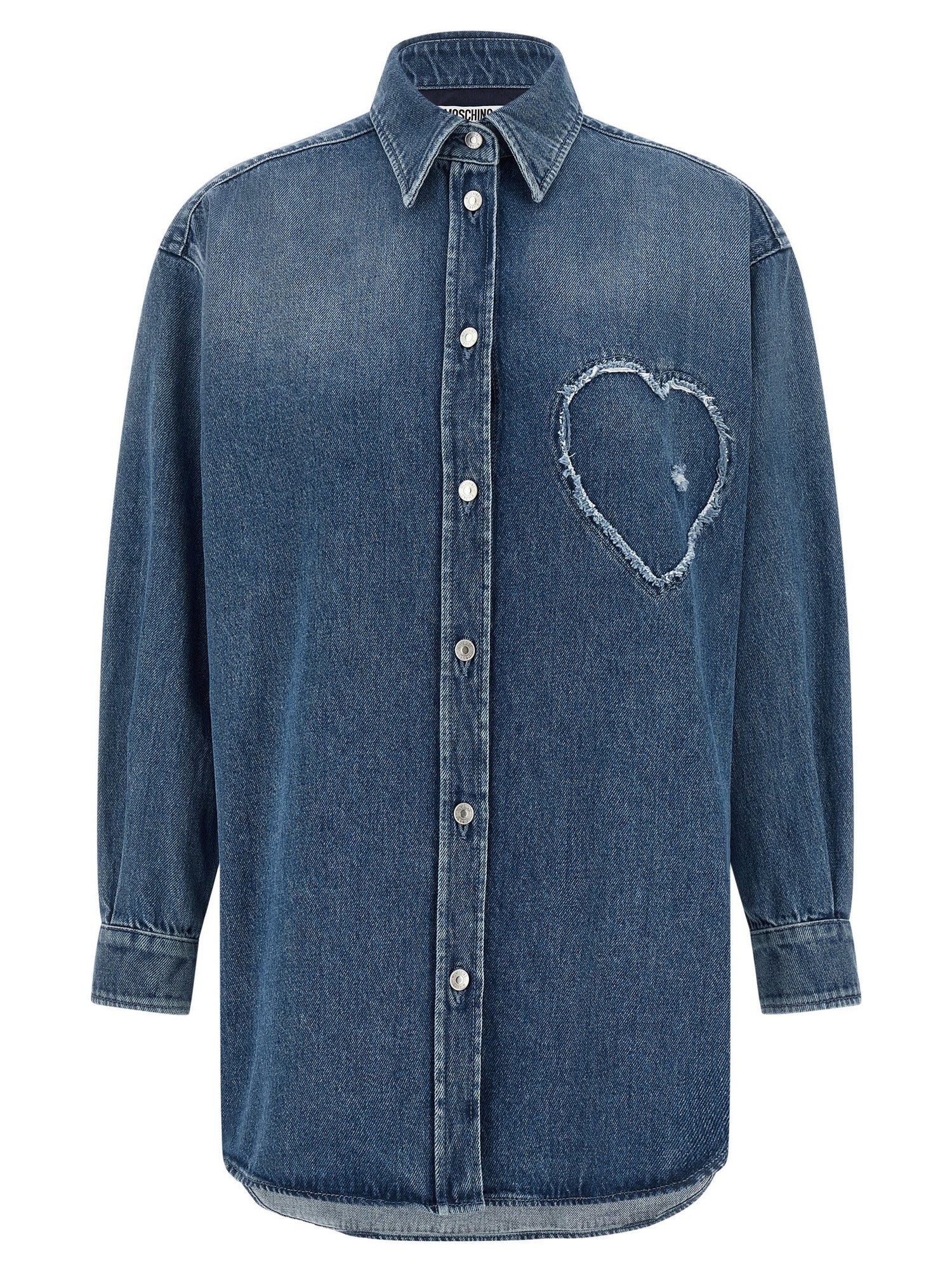 Moschino Heart Shirt Blue