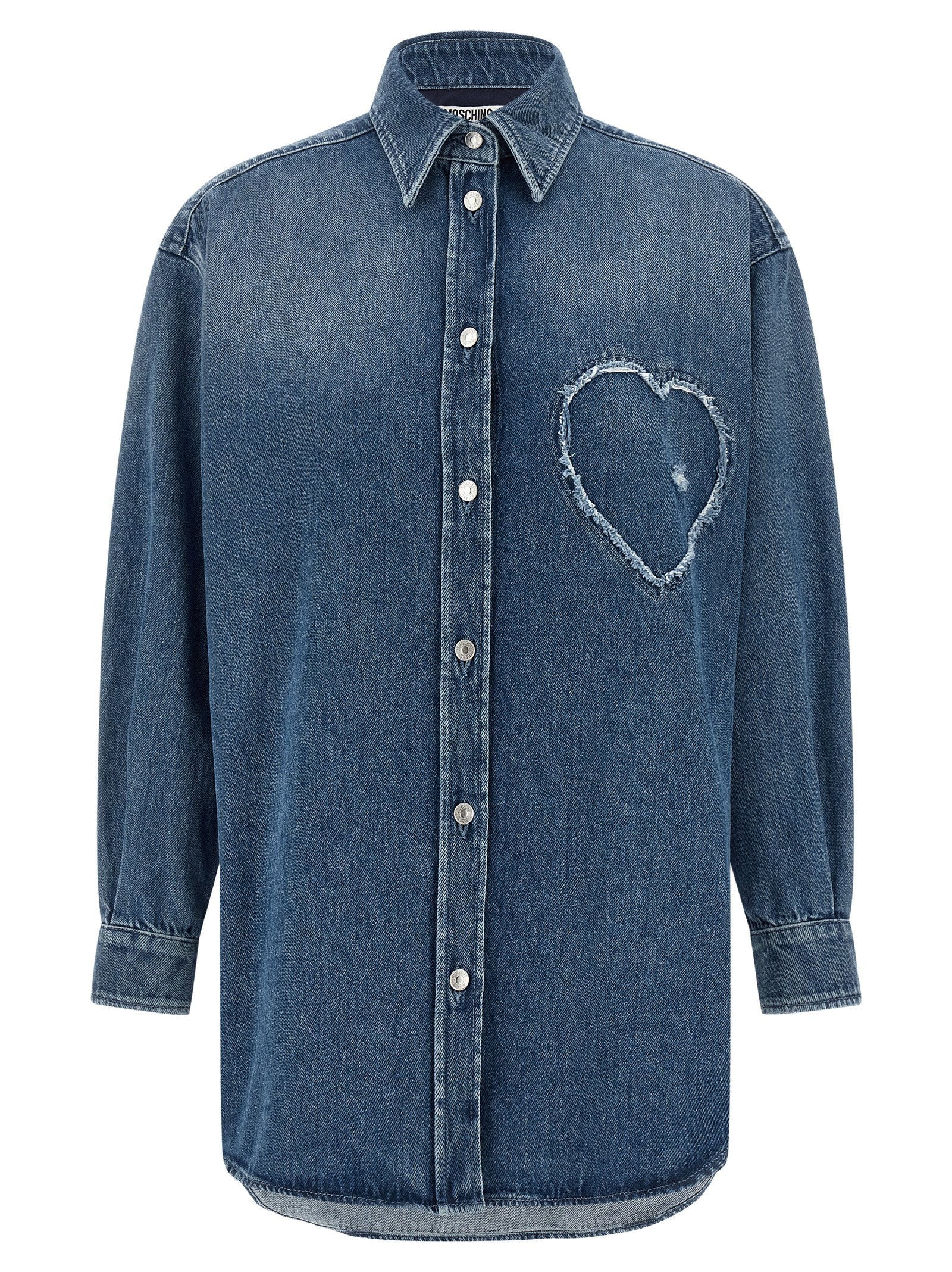 Moschino Heart Shirt Blue