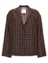 Moschino Patterned Shirt Brown