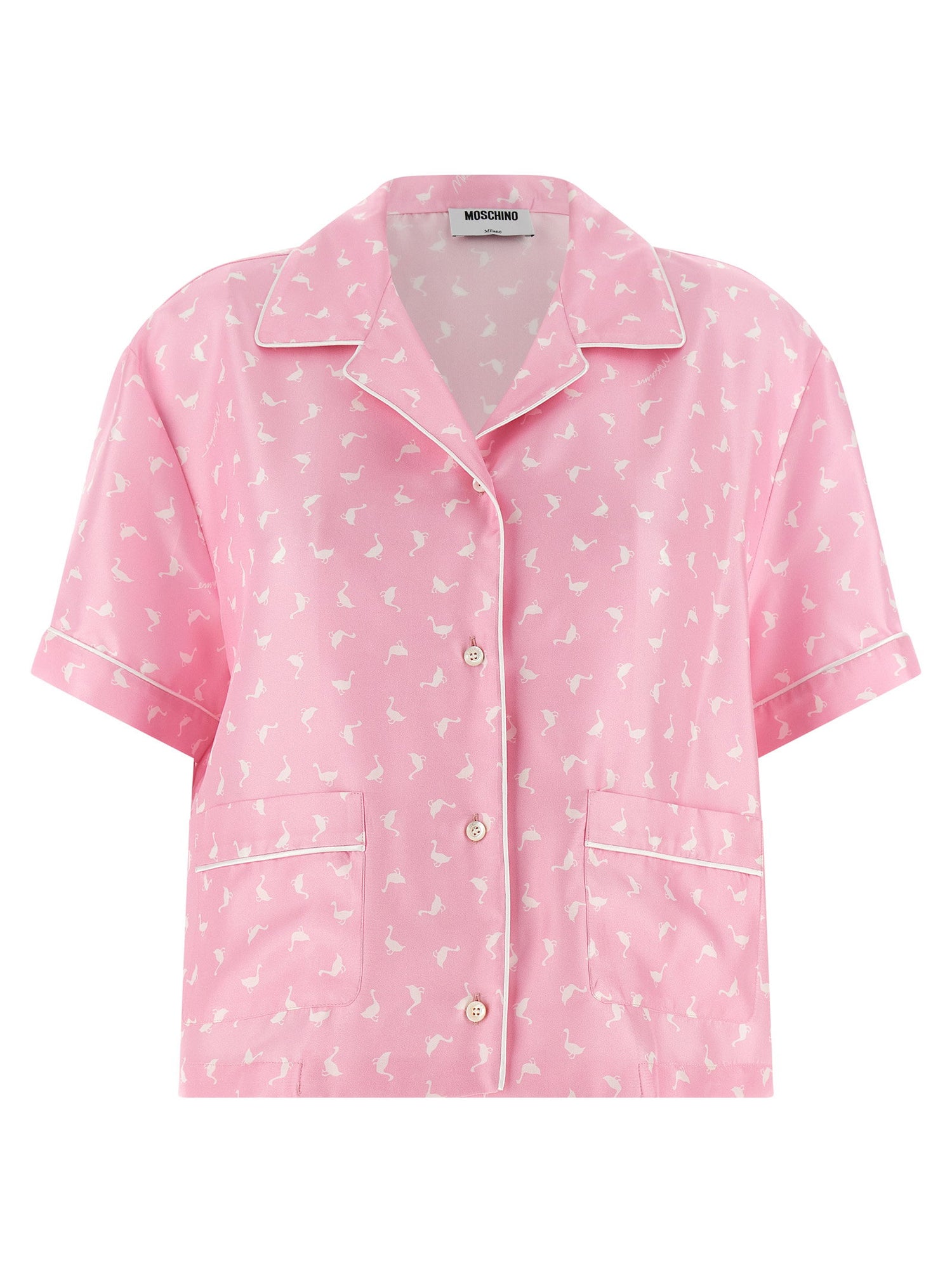 Moschino Goose Shirt Pink
