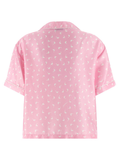 Moschino Goose Shirt Pink