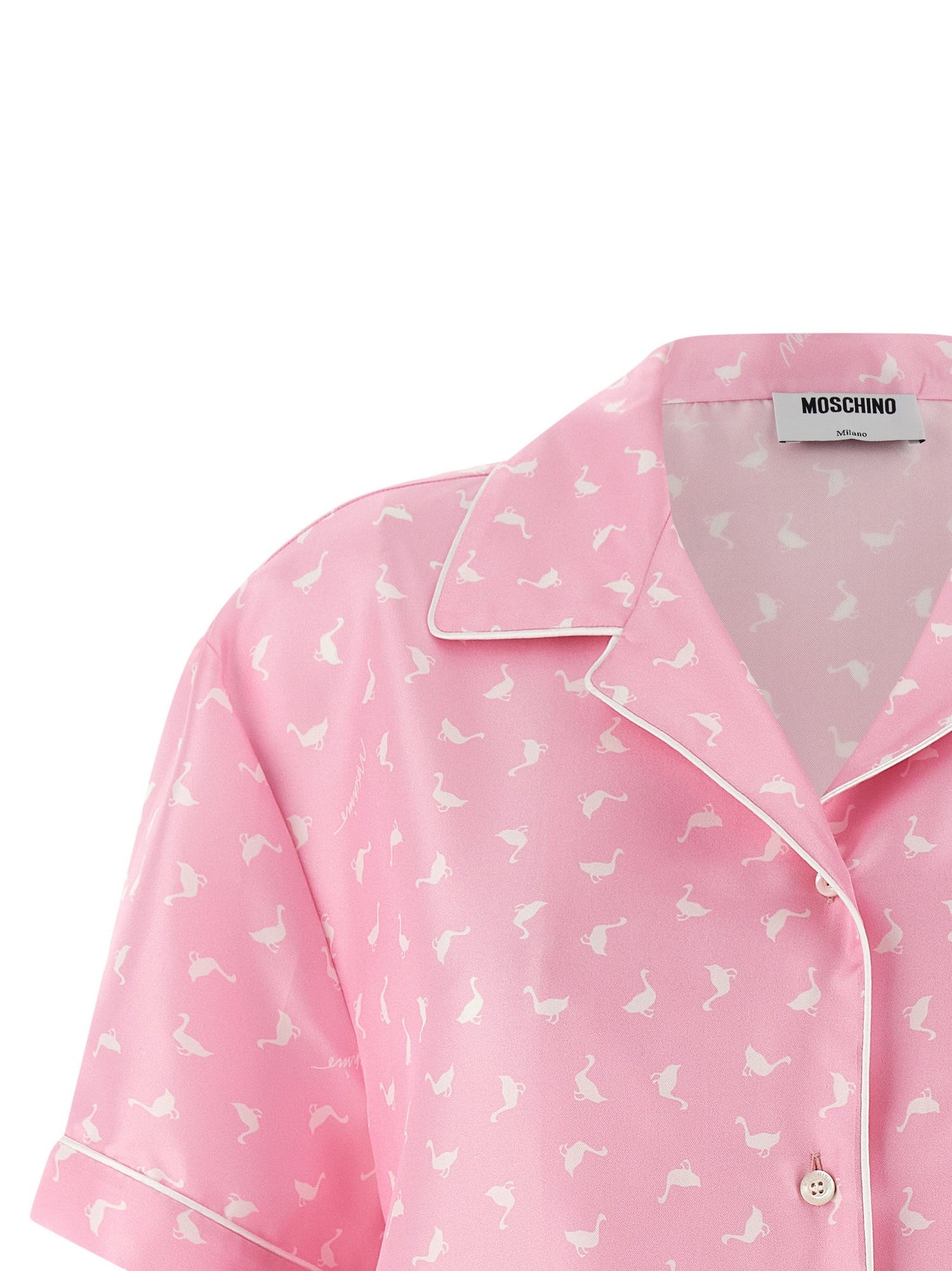 Moschino Goose Shirt Pink