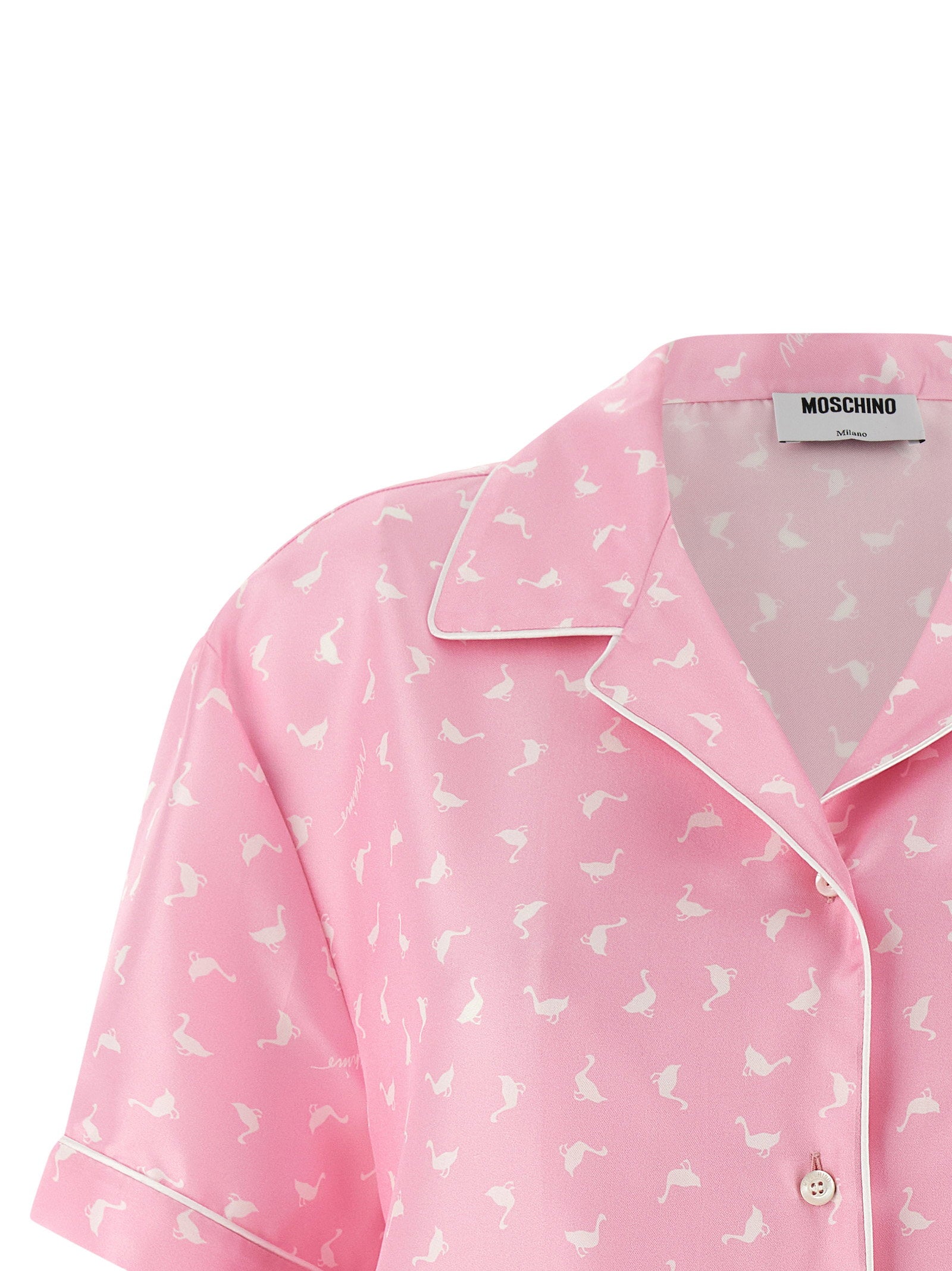 Moschino Goose Shirt Pink