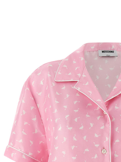 Moschino Goose Shirt Pink